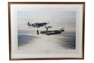 After Robert Taylor, "Memorial Flight. The Spitfire, Hurricane and Lancaster of the RAF Battle of