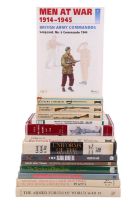 A group of books on military uniforms