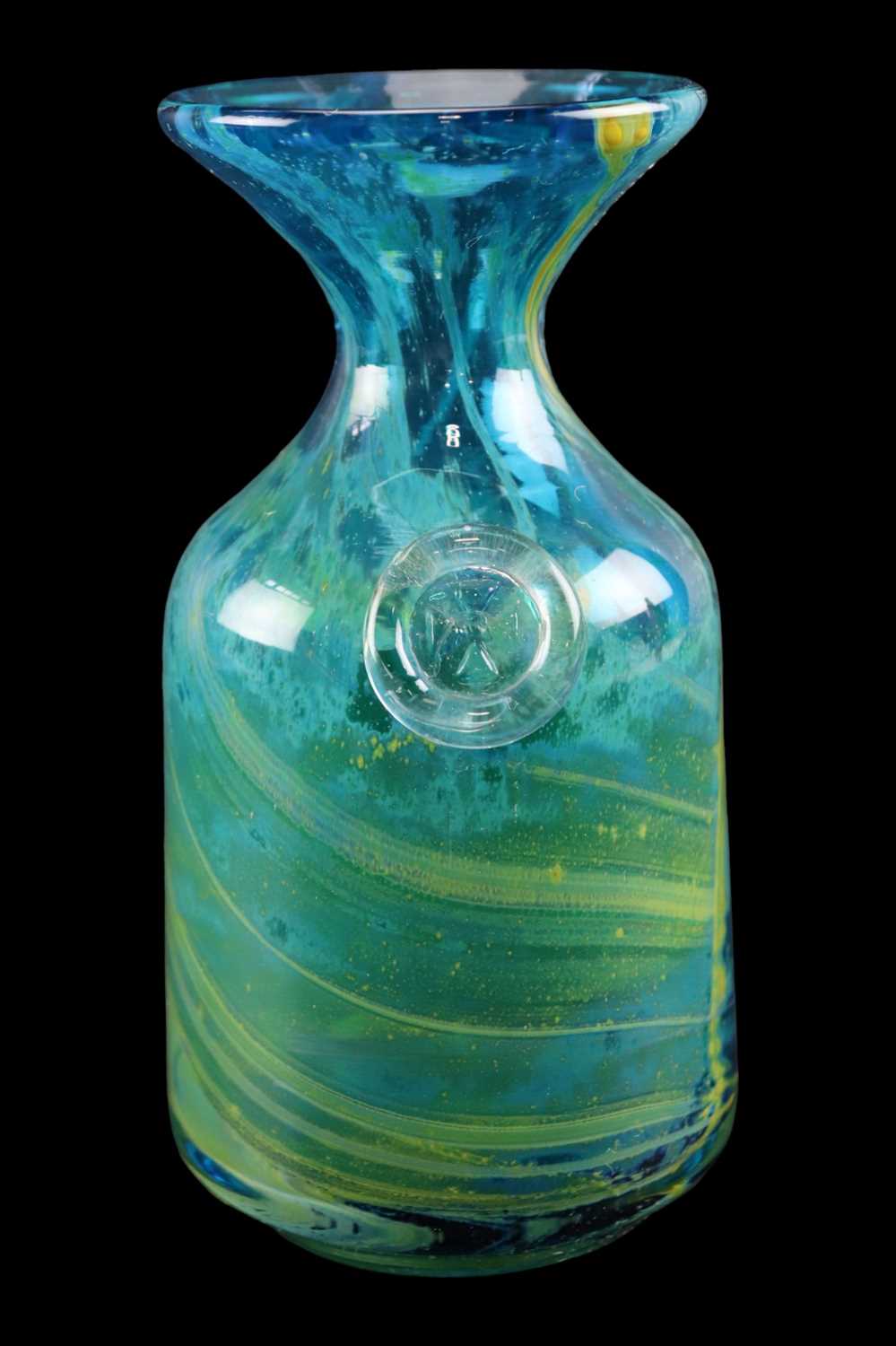 A Mdina studio glass vase, 16 cm