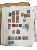 A good album of Victorian and later stamps of the British Empire including a 1d Black, various Penny