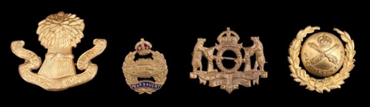 Machine Gun Corps, Edmonton Fusiliers, Lothian & Berwickshire Yeomanry and Royal Tank Regiment
