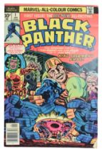 A Marvel Comics Black Panther first issue, January 1st 1977 (02685)