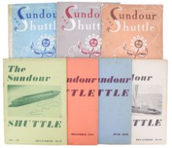[ Commercial History ] A small quantity of mid 20th Century "The Sundour Shuttle" magazines from the