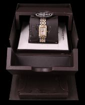 A contemporary Raymond Weil Tango lady's wristwatch having a quartz movement, rectangular mother-