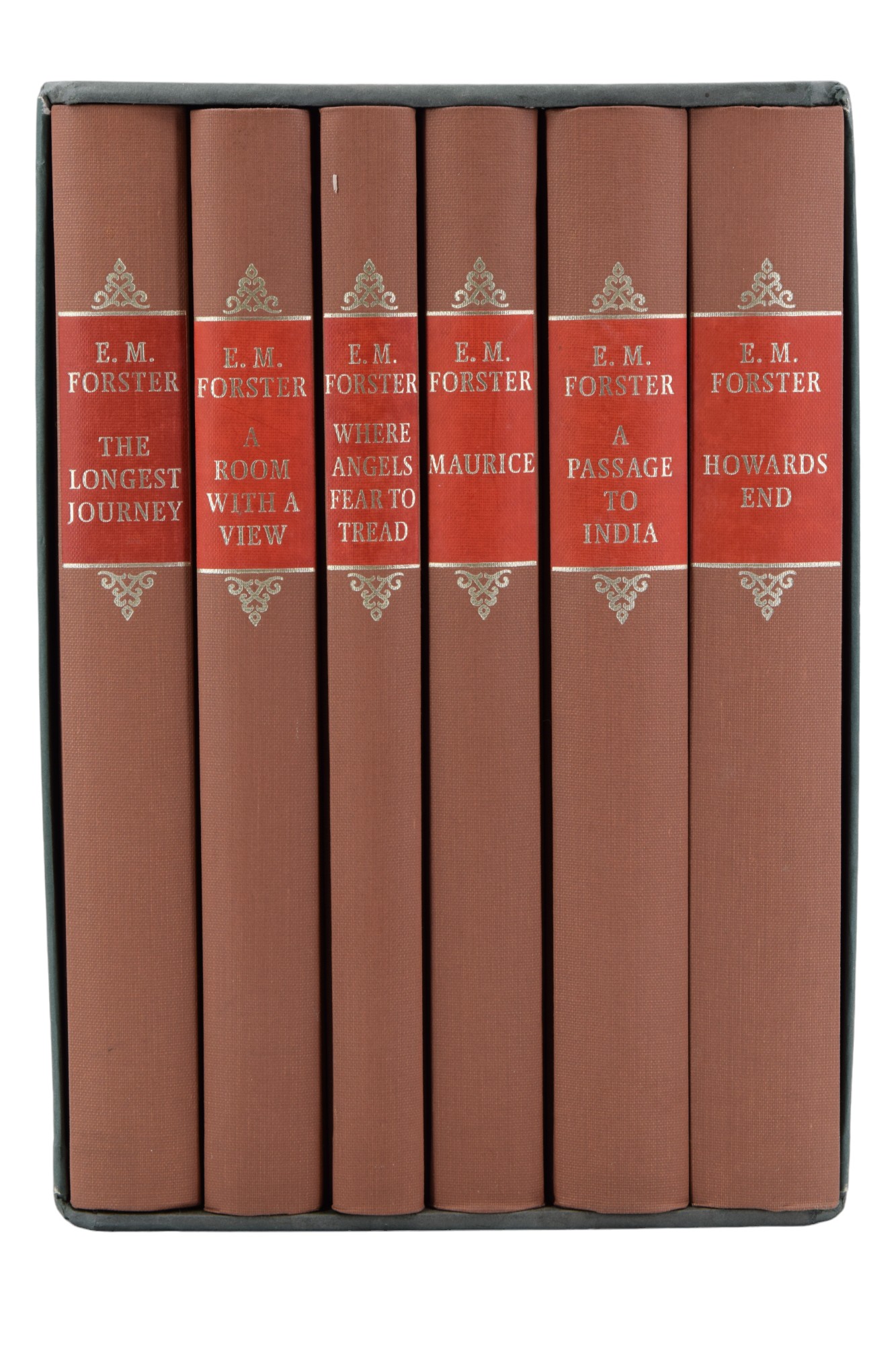 Six Folio Society works of E M Forster: "The Longest Journey", "A Room With A View", "Where Angels - Image 4 of 23