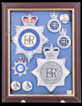 A collection of Humberside Constabulary / Police badges and insignia