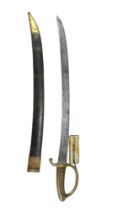 An early-to-mid 19th Century European briquet short sword, 73.5 cm