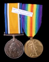 British War and Victory Medals to 2457 A Sjt L Bowness, Border Regiment