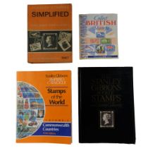 Four Stanley Gibbons books relating to stamp collecting