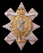 A post 1900 Black Watch officer's cap badge