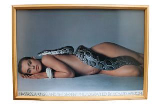 Richard Avedon (1923-2004) "Nastassja Kinski and The Serpent", a striking, sultry depiction of a