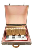 A Hohner Concerto IV accordion