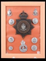 A collection of Middlesbrough Constabulary / Police badges and insignia