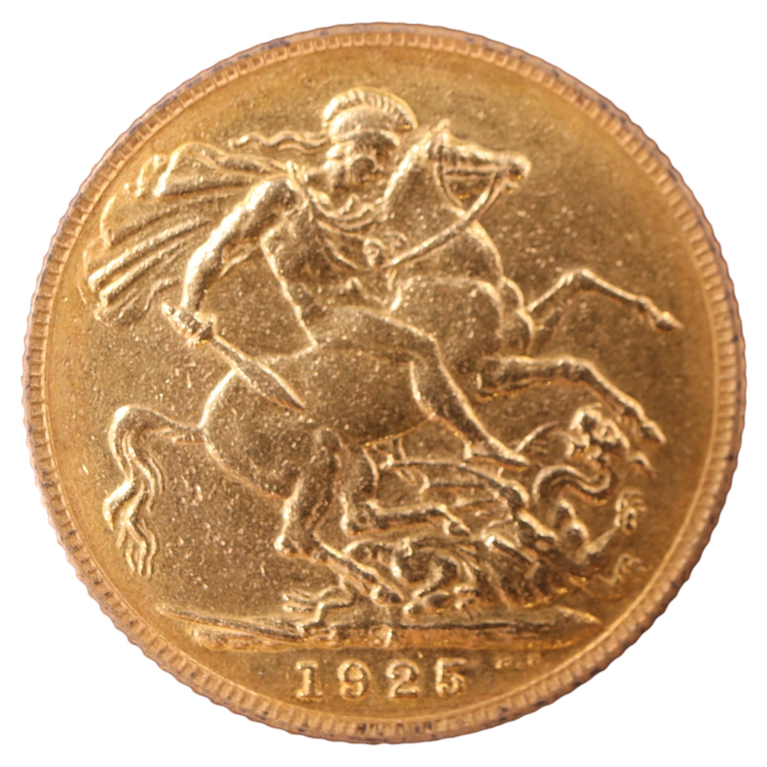 A George V 1925 gold sovereign coin - Image 2 of 2