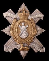 A post 1900 Black Watch officer's cap badge