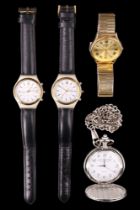 Three vintage wristwatches, comprising a Magna and two Crane & Viceroy Atomic's together with a