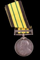 An Africa General Service Medal with Somaliland 1908-10 clasp, (un-named)