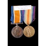 British War and Victory Medals to 36234 Pte H G Constantine, Border Regiment