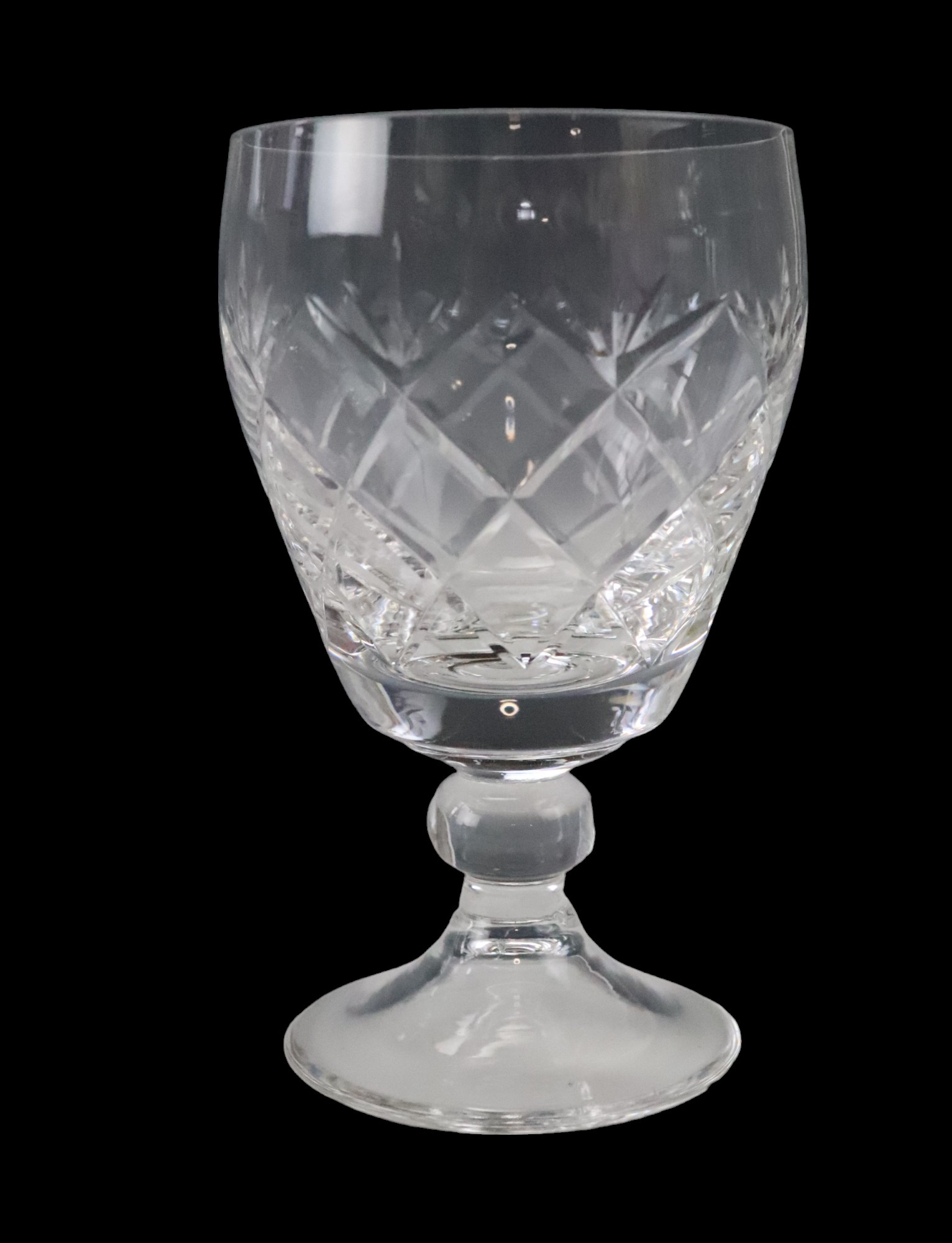A pair of Stuart Crystal traditional spirit decanters together with four Stuart tumblers, two - Image 4 of 7