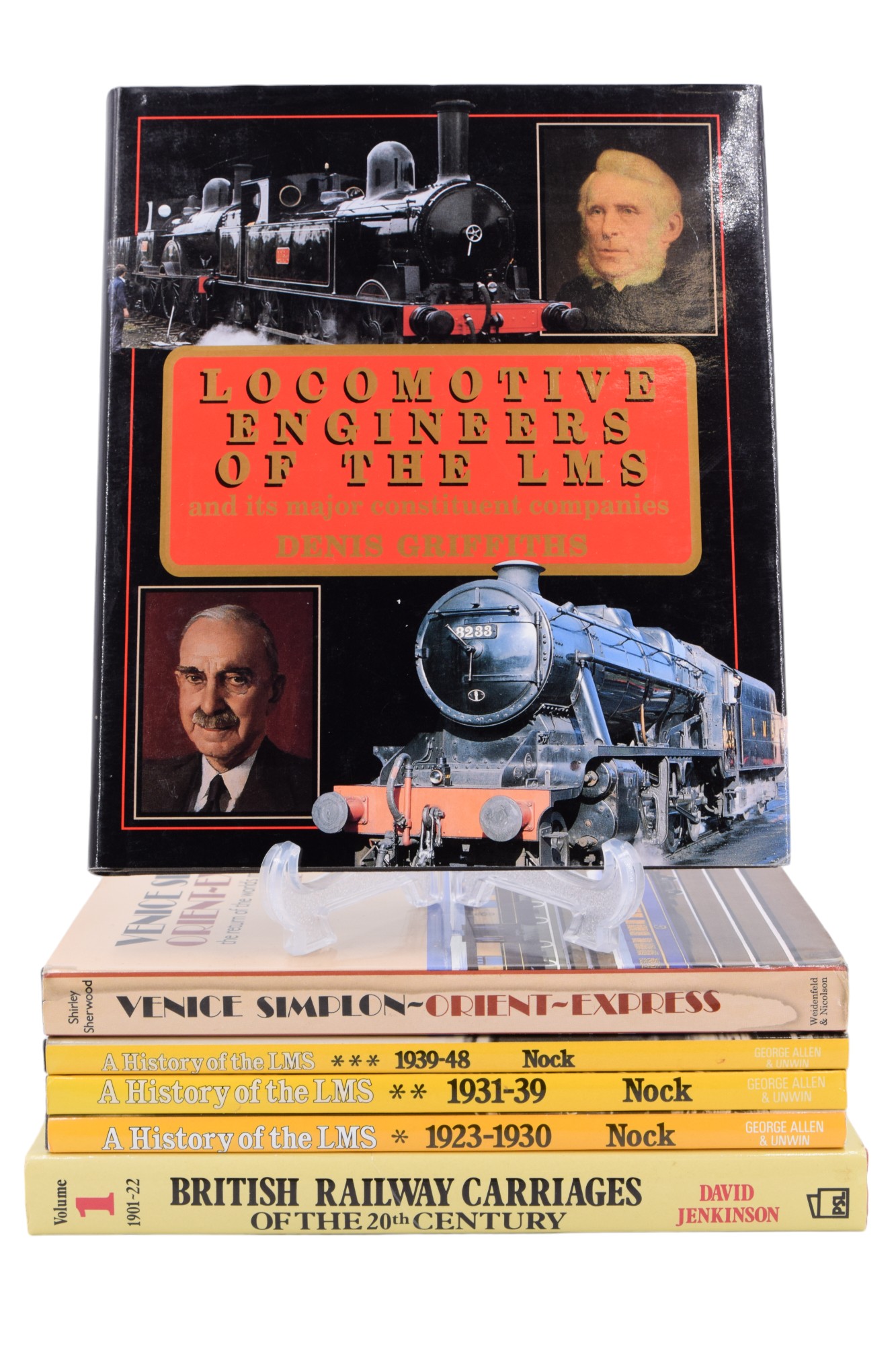 A small quantity of books on locomotives and railway including "A History of the LMS", "British - Image 2 of 4