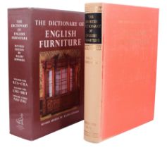 Ralph Edwards, "The Dictionary of English Furniture", volumes one, two and three, in slipcase,