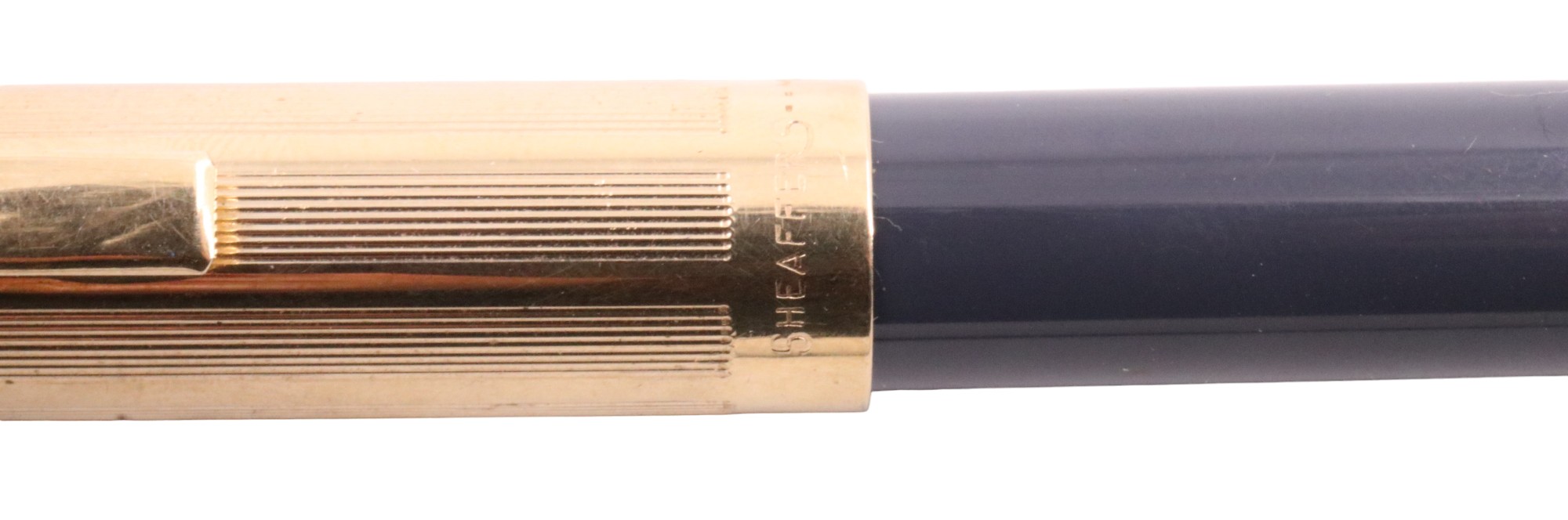 A vintage Sheaffer fountain pen with a 14 K nib, together with a similar Waterman's fountain pen - Image 3 of 5