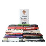 [ Formula 1 / Grand Prix ] A large quantity of books on motor sports including "The History of The