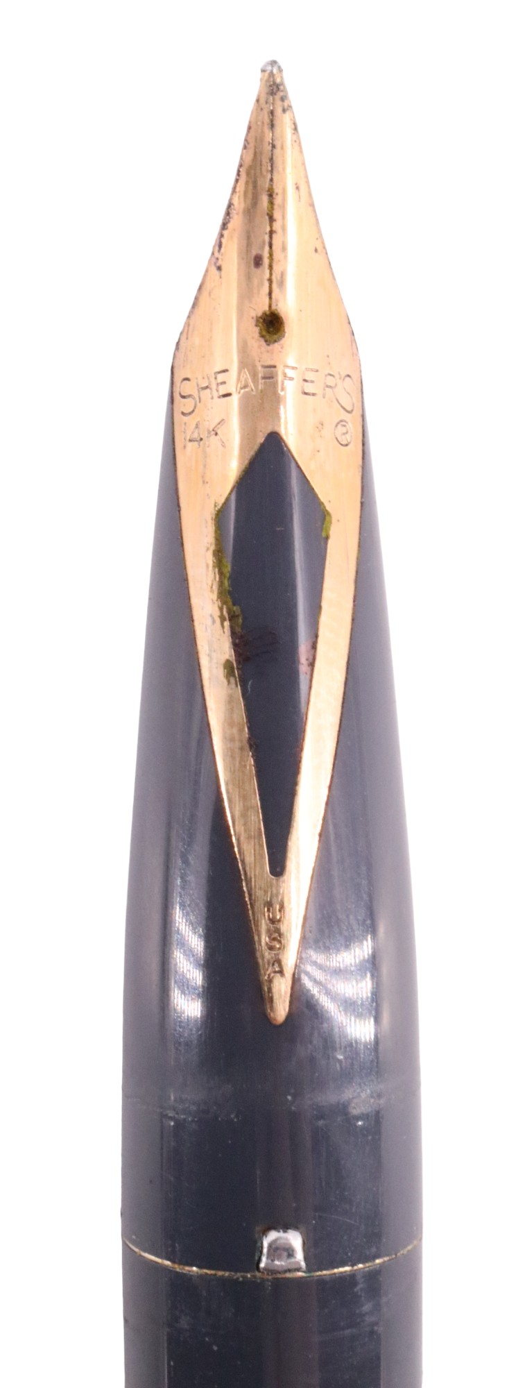 A vintage Sheaffer fountain pen with a 14 K nib, together with a similar Waterman's fountain pen - Image 4 of 5