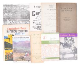 A small quantity of booklets and maps relating to Cumbria and The Lake District including "