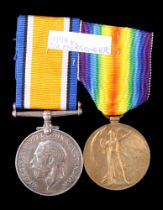British War and Victory Medals to 39968 Pte J Messenger, Border Regiment