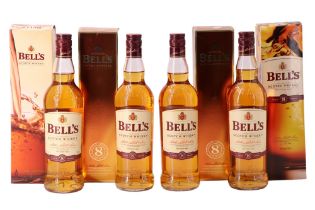 Four boxed bottles of Bell's Scotch Whisky, 70 cl