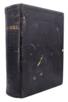A Victorian Family Bible by Cassell, Petter and Galpin, full calf with gilt tooled lettering