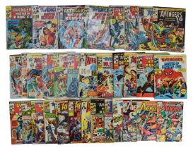 A group of 1970s Marvel The Avengers comic books, (March 1974 - April 1976) including Conan, Dr
