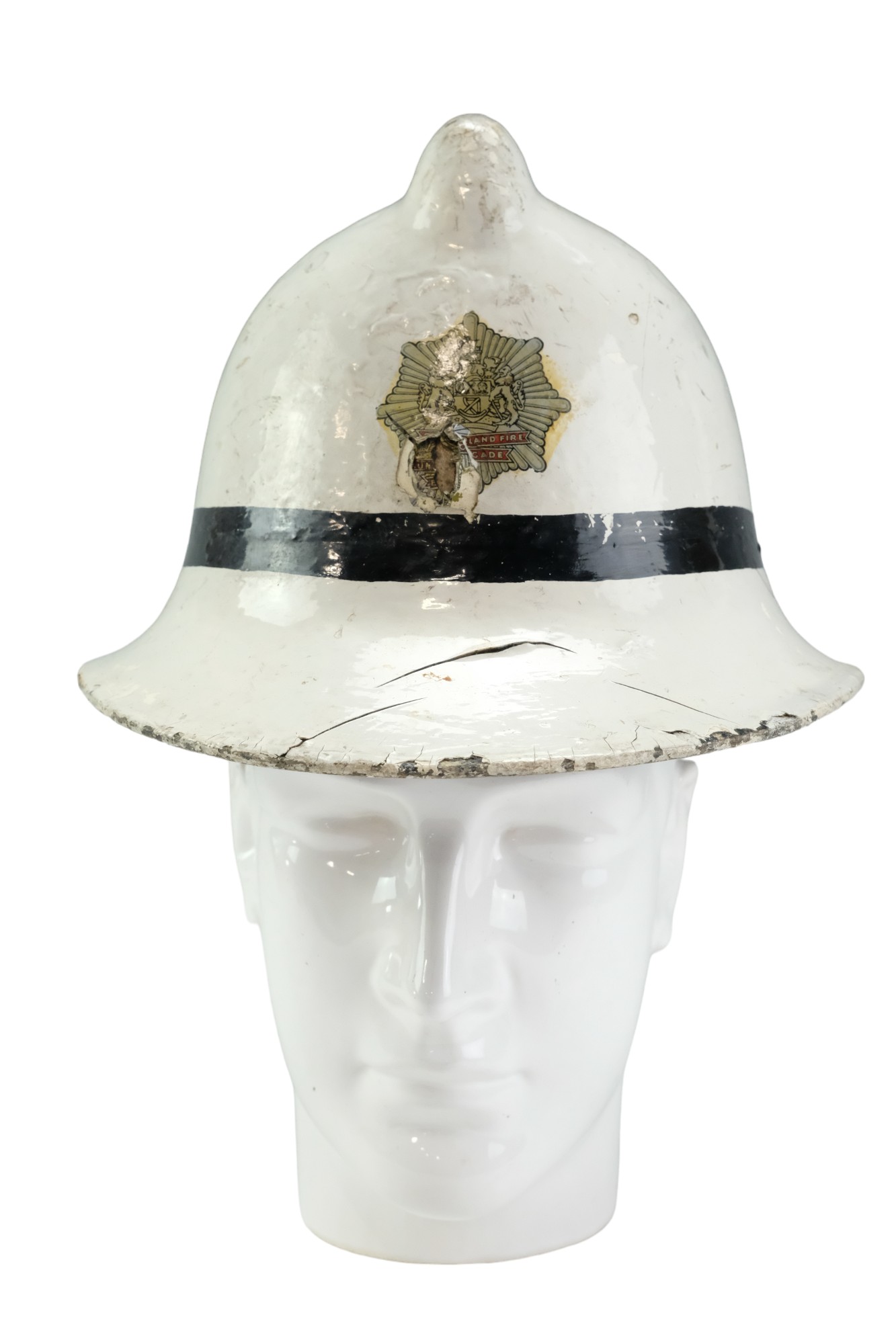 A Northumberland Fire Brigade helmet, circa 1960s - Image 2 of 5