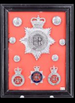 A collection of South Yorkshire Constabulary / Police badges and insignia