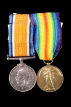 British War and Victory Medals to 41638 Pte R White, King's Own Royal Lancaster Regiment