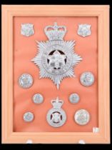 A collection of York City Police badges and insignia
