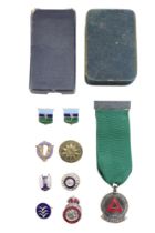 Two The King's Medals (1911-12 and 1913-14) to L and A Firmston together with a National Safe