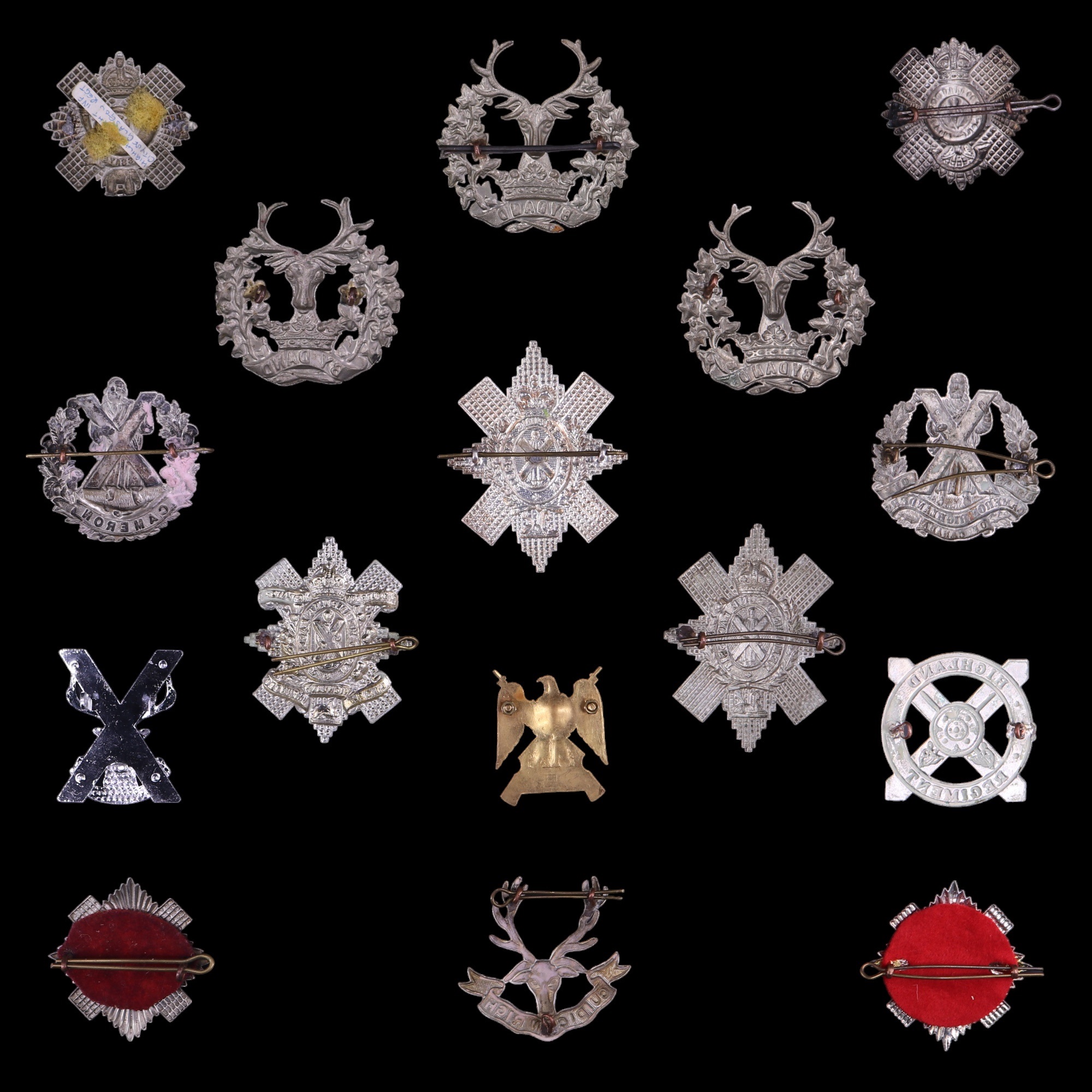 A quantity of Scottish cap badges - Image 2 of 2