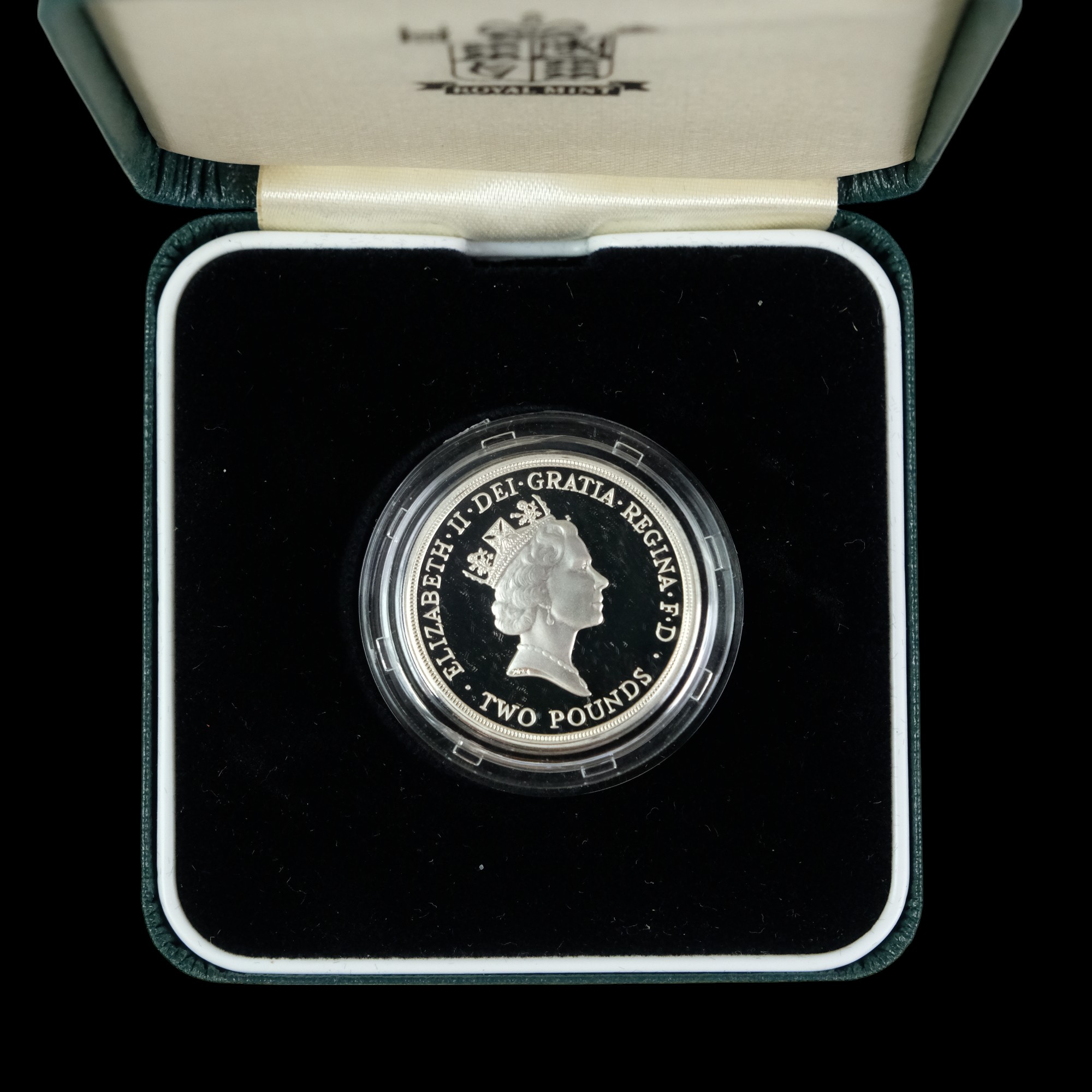 A group of Royal Mint silver proof two-pound coins, including a Piedfort 1989 two-coin set, a 1995 - Image 4 of 26