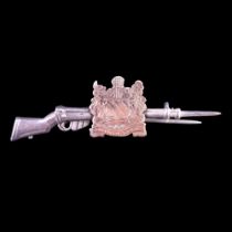 A Great War Manchester regiment silver sweetheart brooch