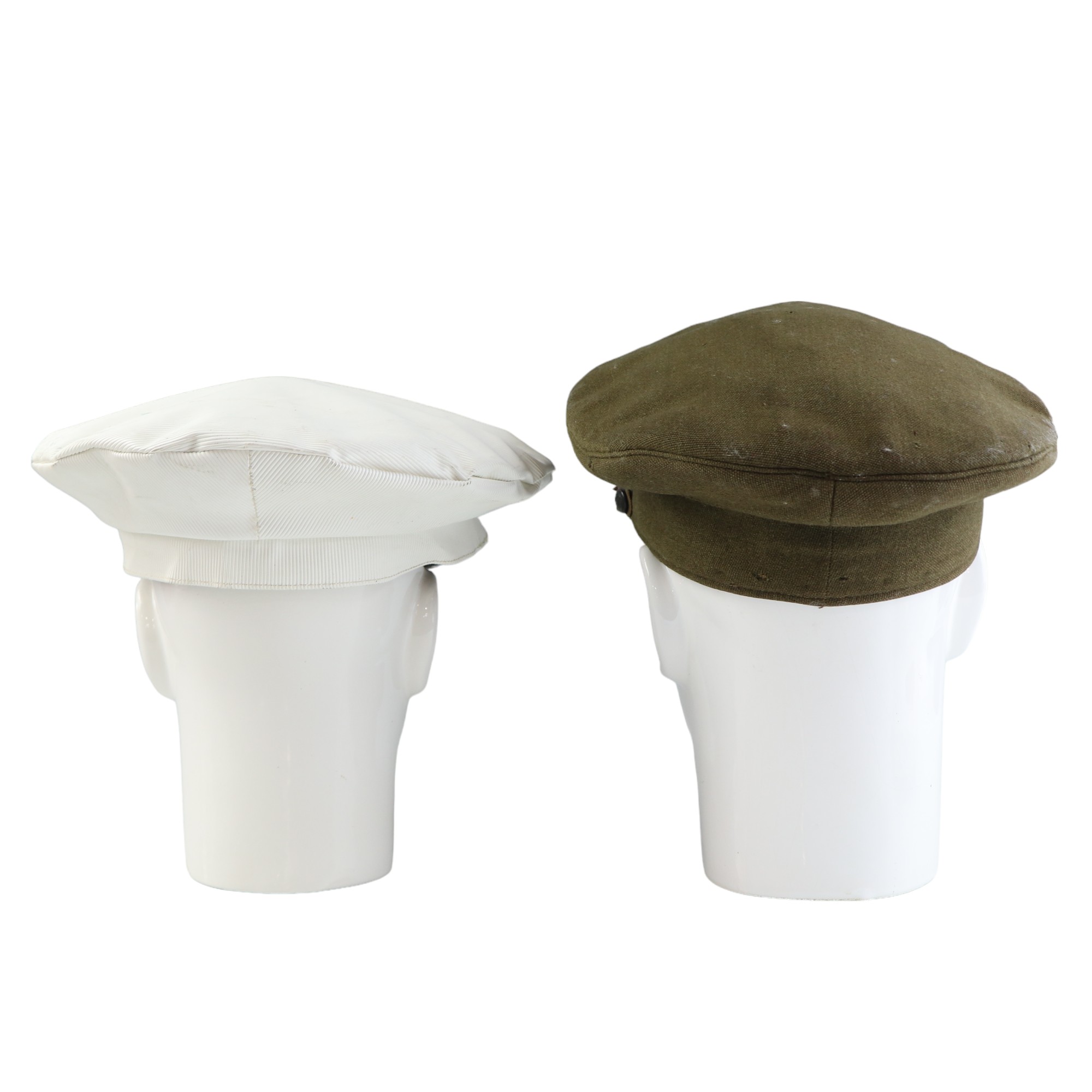 Sundry military and other uniform caps including a mid-20th Century French navy rating's cap, a QEII - Image 16 of 25