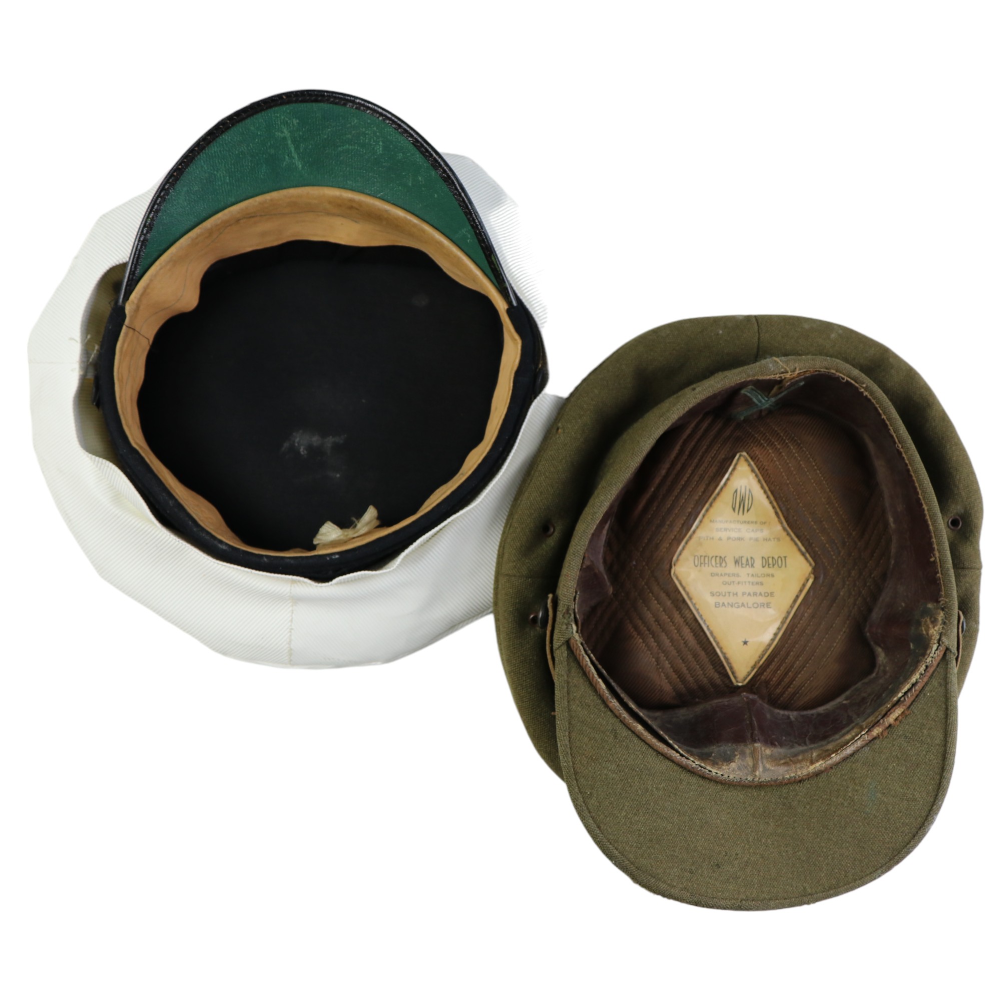 Sundry military and other uniform caps including a mid-20th Century French navy rating's cap, a QEII - Image 19 of 25