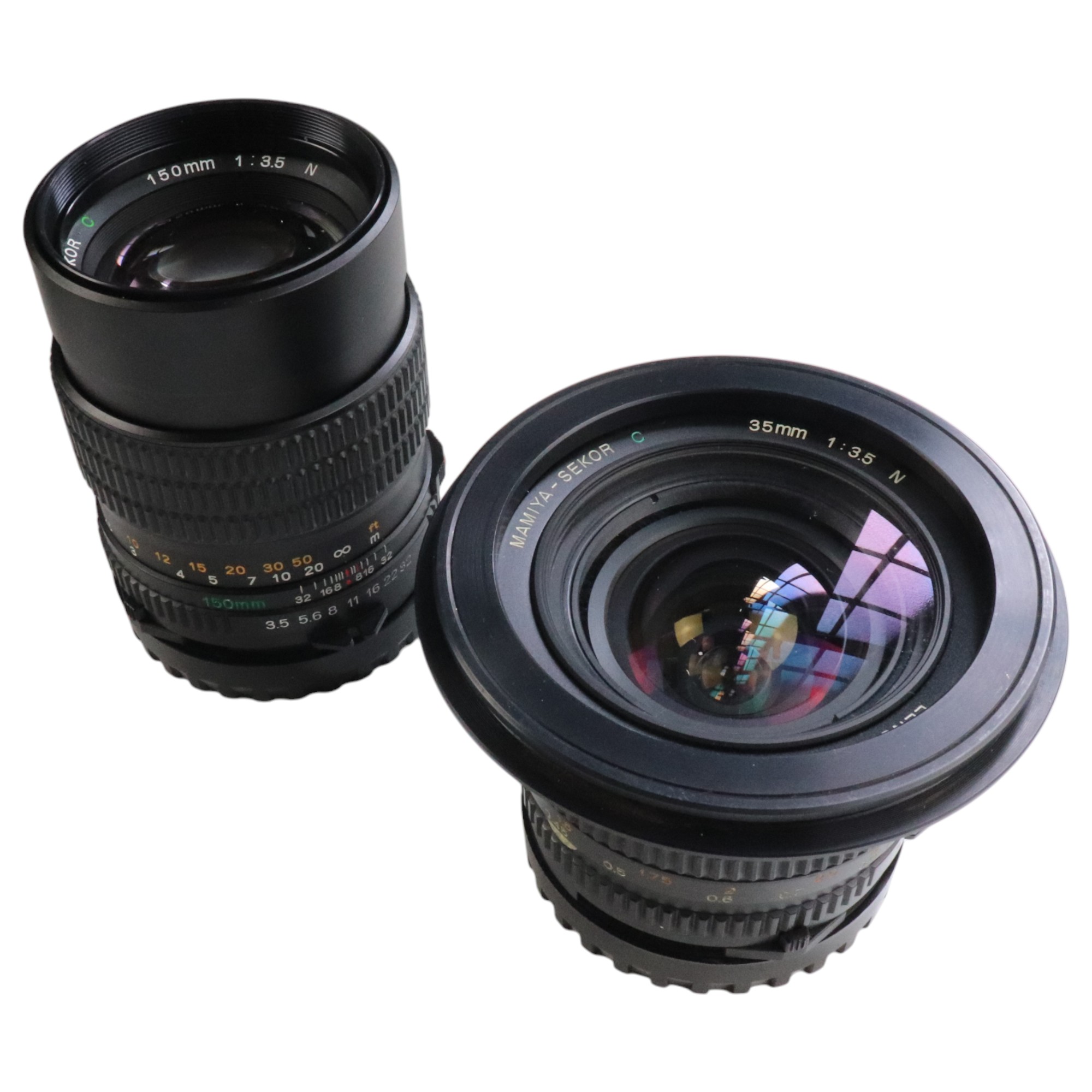 A Mamiya 645 Pro single lens reflex 120 roll film camera mounted with a Mamiya-Sekor C 80mm 1:2.8 - Image 7 of 11