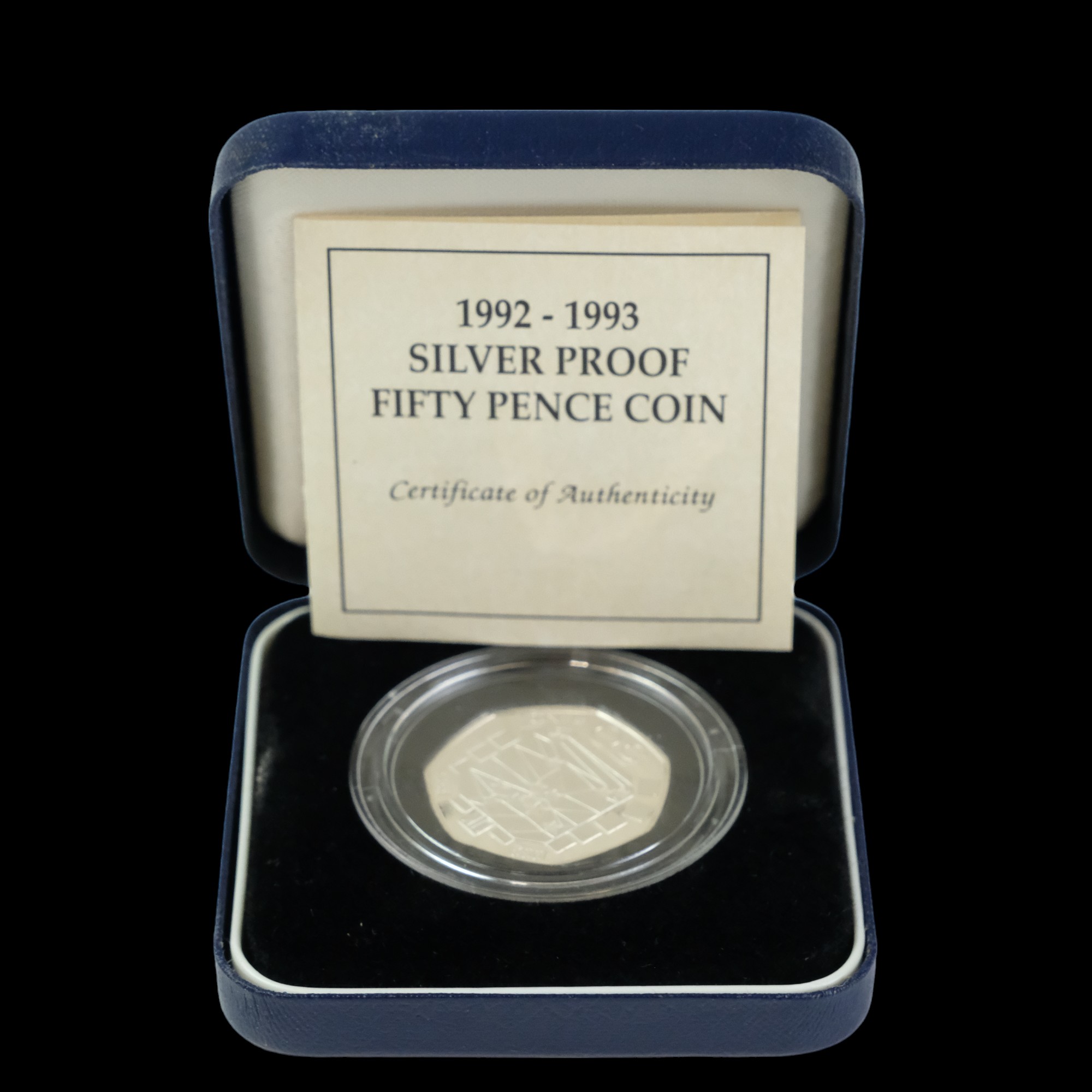 A group of Royal Mint silver proof fifty pence coins, including a 1994 Piedfort D-Day Commemorative, - Image 22 of 33