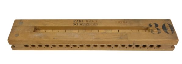 A Karl Hart Schwetzingen cigar mould, circa 1940s, 56 x 10 x 6.5. M
