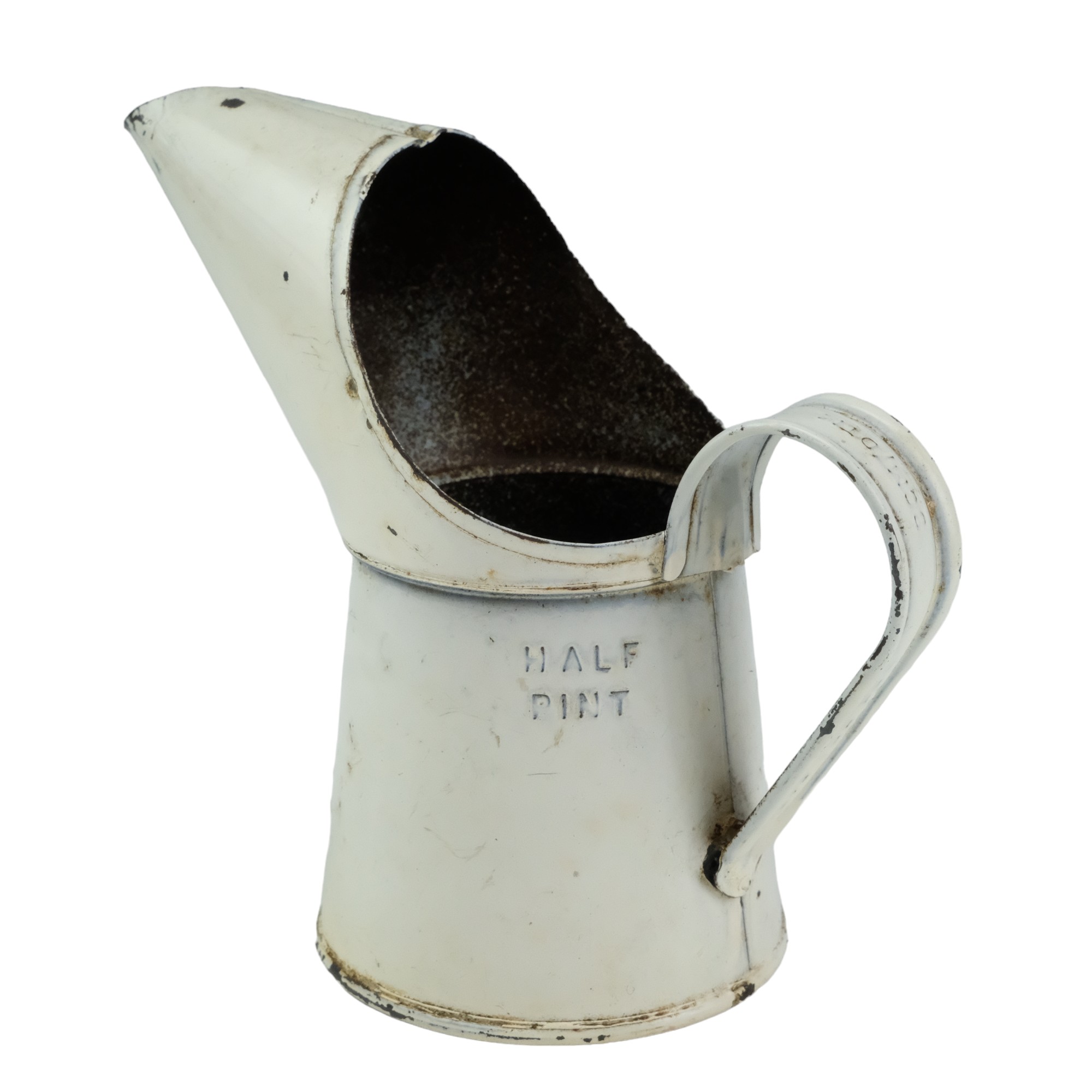 [ Classic car ] A vintage BCM / DTM patent half-pint oil can, 14 cm - Image 2 of 2