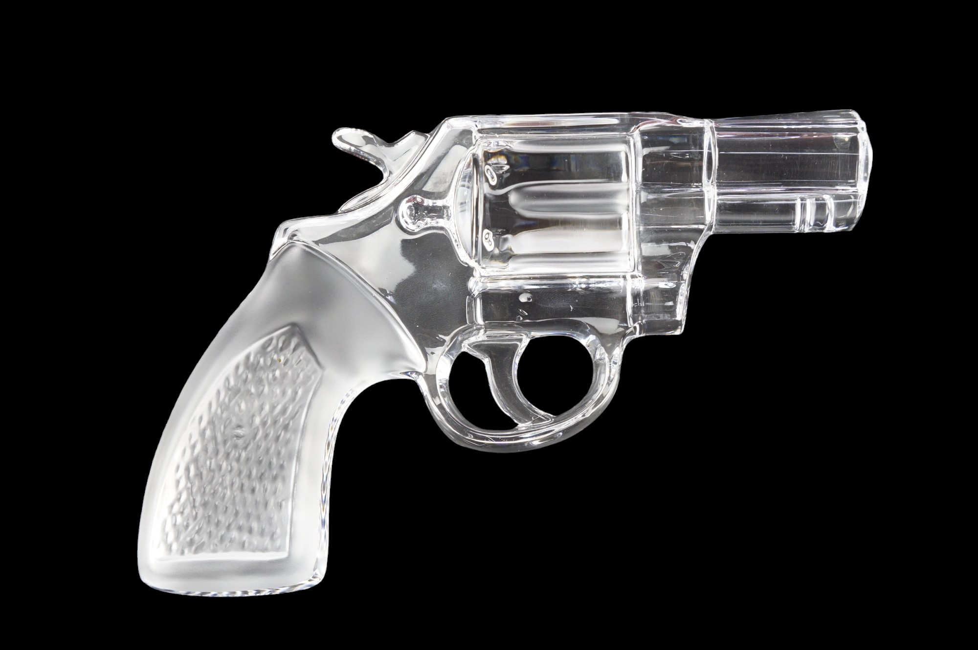 A boxed Royales De Champagne Les Armes snub-nose Smith & Wesson or similar revolver, gun 19.5 cm - Image 4 of 4