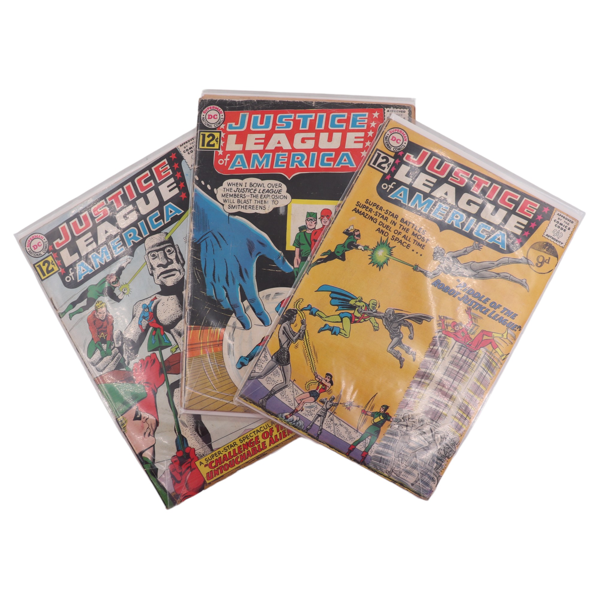 A large quantity of 1960s DC Justice League of America comic books, issue numbers 3 to 36 (not - Image 3 of 4