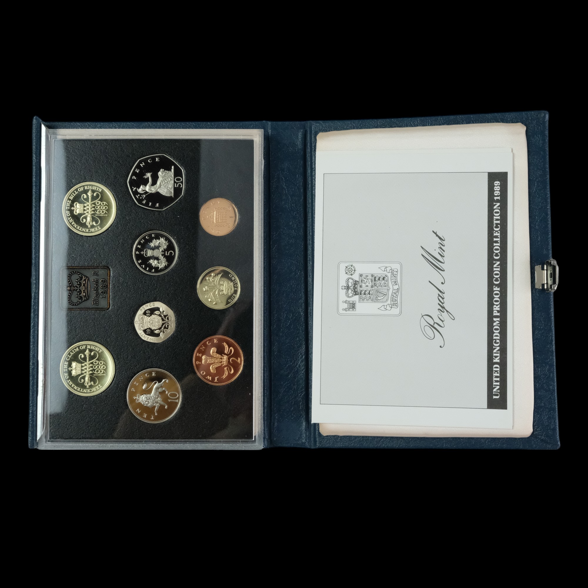 A collection of Royal Mint proof year coin sets, 1985-2004, (lacking four years) - Image 30 of 35